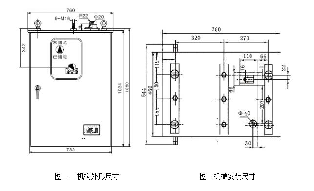 CT24型彈簧操動(dòng)機(jī)構(gòu)(上輸出)